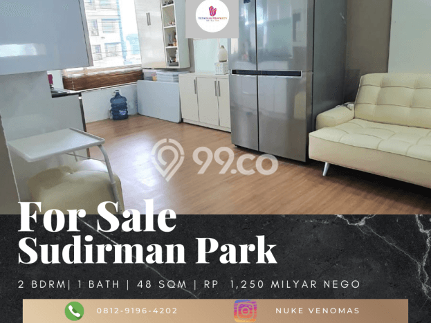 Dijual Segera Apartemen 2 KT & 1 KM di Tanah Abang, Jakarta Pusat Dijual Segera Apartemen 2 KT & 1 KM di Tanah Abang, Jakarta Pusat