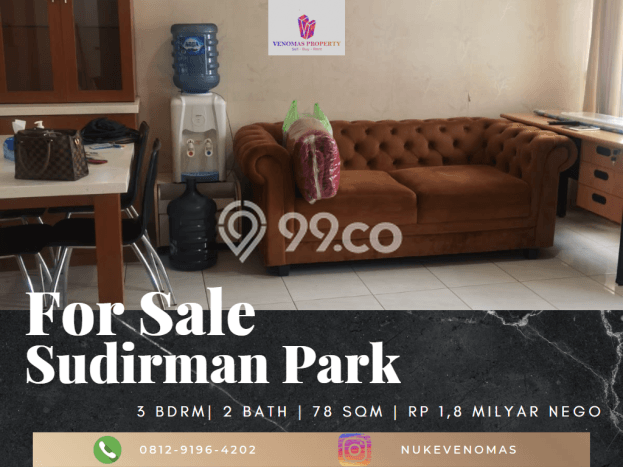 Siap Milik Apartemen 3 KT 2 KM di Tanah Abang Siap Milik Apartemen 3 KT 2 KM di Tanah Abang