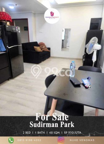 Unit Apartemen Dijual di Tanah Abang, Jakarta Pusat, dengan 2 Bedroom, 1 Bathroom Unit Apartemen Dijual di Tanah Abang, Jakarta Pusat, dengan 2 Bedroom, 1 Bathroom