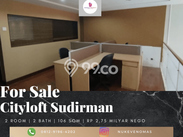 Siap Milik Apartemen Mewah 2 KT & 2 KM di Tanah Abang, Jakarta Pusat Siap Milik Apartemen Mewah 2 KT & 2 KM di Tanah Abang, Jakarta Pusat