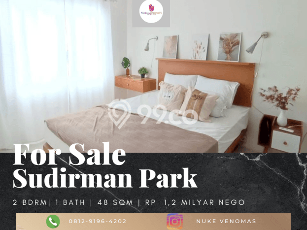 Hunian Apartemen Nyaman di Tanah Abang 2 Kamar Tidur Hunian Apartemen Nyaman di Tanah Abang 2 Kamar Tidur