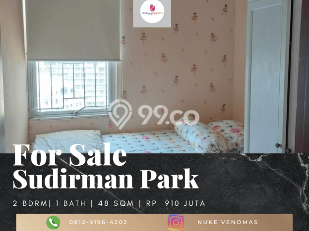 Apartemen Favorit Nyaman Dijual di Jakarta Pusat dengan 2 Kamar Tidur Apartemen Favorit Nyaman Dijual di Jakarta Pusat dengan 2 Kamar Tidur