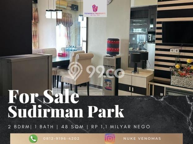 Dijual Apartemen 2 KT 1 KM di Tanah Abang Dijual Apartemen 2 KT 1 KM di Tanah Abang