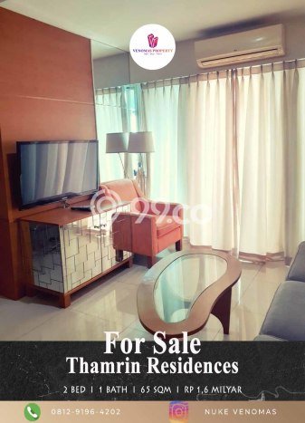 Hunian Apartemen 2 KT 1 KM di Tanah Abang, Jakarta Pusat Dijual Cepat Hunian Apartemen 2 KT 1 KM di Tanah Abang, Jakarta Pusat Dijual Cepat