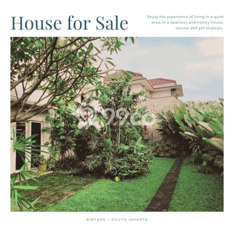 Dijual Rumah Mewah Elegan Dengan View Cantik di Sektor 1 - Bintaro, Jakarta Selatan Dijual Rumah Mewah Elegan Dengan View Cantik di Sektor 1 - Bintaro, Jakarta Selatan