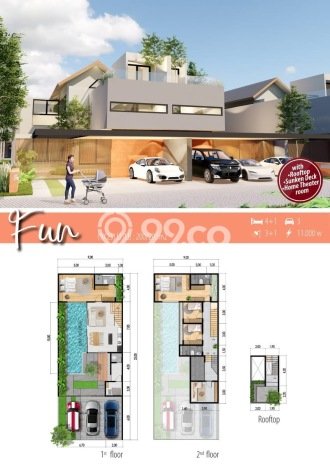 Rumah Eksklusif Siap Huni LT 103m2 di Denpasar Selatan, Denpasar Rumah Eksklusif Siap Huni LT 103m2 di Denpasar Selatan, Denpasar