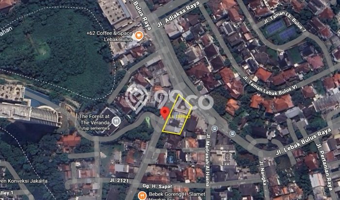 Tanah Kavling Dijual di Jakarta Selatan dengan Spesifikasi 1539m2 Tanah Kavling Dijual di Jakarta Selatan dengan Spesifikasi 1539m2