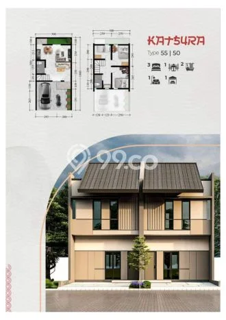 Rumah Minimalis LB/LT 40m2/36m2 Dijual di Hertasning, Makassar Rumah Minimalis LB/LT 40m2/36m2 Dijual di Hertasning, Makassar