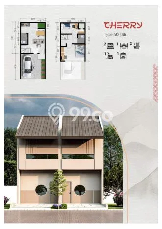 Rumah Minimalis LB/LT 40m2/36m2 Dijual di Hertasning, Makassar Rumah Minimalis LB/LT 40m2/36m2 Dijual di Hertasning, Makassar