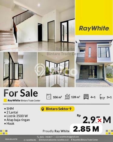 Rumah Elit Modern Siap Huni di Bintaro Tangerang Selatan Rumah Elit Modern Siap Huni di Bintaro Tangerang Selatan