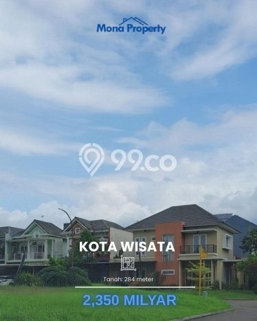 Tanah Dijual Area Strategis di Kota Wisata Bogor 284m2 Tanah Dijual Area Strategis di Kota Wisata Bogor 284m2