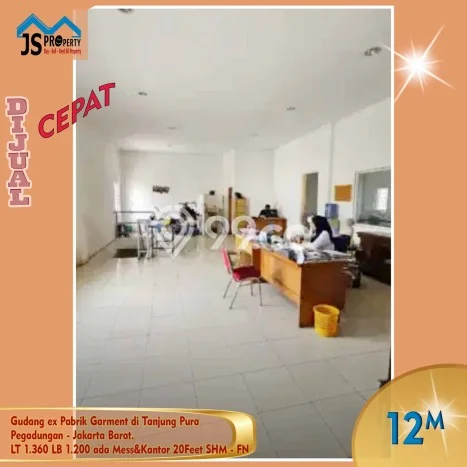 Gudang Bagus Dijual LB 1200m2 Lokasi Strategis Jakarta Barat Area Cocok untuk Berbisnis Gudang Bagus Dijual LB 1200m2 Lokasi Strategis Jakarta Barat Area Cocok untuk Berbisnis