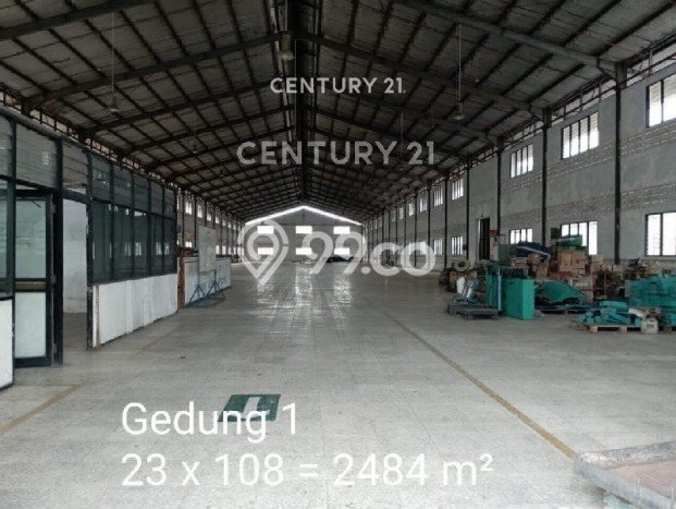Unit Gudang Dijual di Tangerang LT 39115m2 & LB 22483m2 Unit Gudang Dijual di Tangerang LT 39115m2 & LB 22483m2