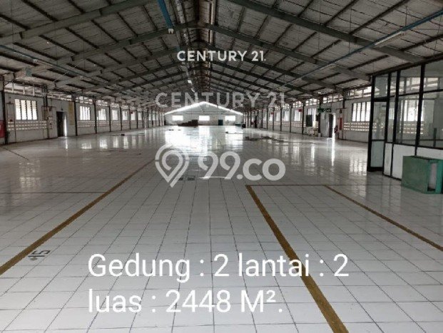Unit Gudang Dijual di Tangerang LT 39115m2 & LB 22483m2 Unit Gudang Dijual di Tangerang LT 39115m2 & LB 22483m2