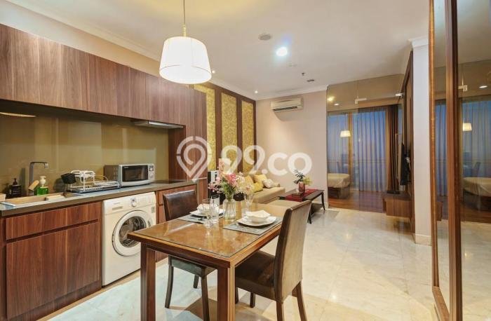 Apartemen Nyaman untuk Disewa, 2 Kamar di Jakarta Selatan Apartemen Nyaman untuk Disewa, 2 Kamar di Jakarta Selatan