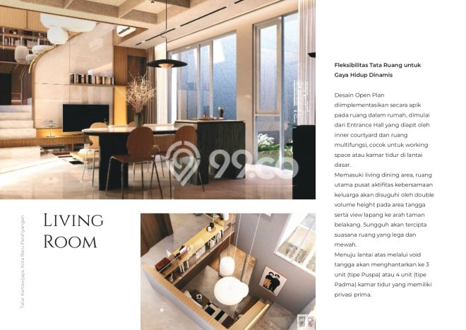 Rumah Mewah LB 131m2 Siap Pakai Desain Elegan di Kota Baru Parahyangan, Bandung Rumah Mewah LB 131m2 Siap Pakai Desain Elegan di Kota Baru Parahyangan, Bandung