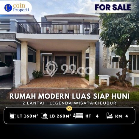 Rumah Minimalis 4 KT di Legenda Wisata Bogor Unfurnished Rumah Minimalis 4 KT di Legenda Wisata Bogor Unfurnished