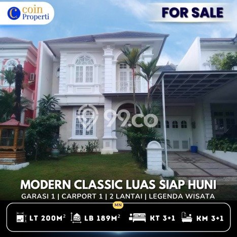 Dijual Rumah Luas Megah Dengan View Eksklusif di Legenda Wisata, Bogor Dijual Rumah Luas Megah Dengan View Eksklusif di Legenda Wisata, Bogor