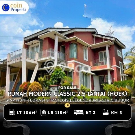 Rumah Minimalis 3 KT di Legenda Wisata Bogor Unfurnished Rumah Minimalis 3 KT di Legenda Wisata Bogor Unfurnished