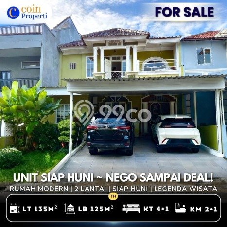 Rumah Modern 4 KT di Legenda Wisata Bogor Semi Furnished Rumah Modern 4 KT di Legenda Wisata Bogor Semi Furnished