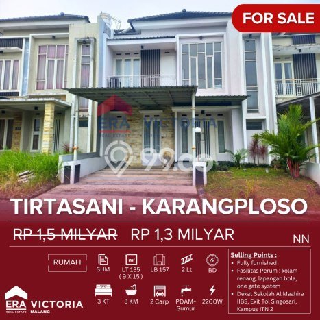 Dijual Rumah Minimalis Bagus Punya 3 KT di Singosari Malang SHM Dijual Rumah Minimalis Bagus Punya 3 KT di Singosari Malang SHM