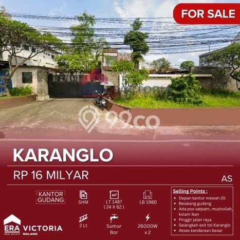 Unit Gudang Strategis di Singosari, Malang Potensi Cuan Besar Unit Gudang Strategis di Singosari, Malang Potensi Cuan Besar