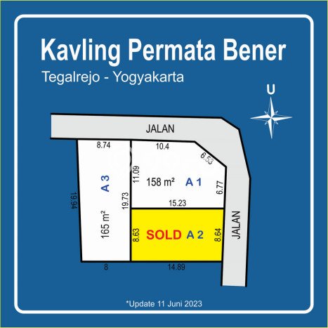 Tanah di Mantrijeron, Luas 158m², Kawasan Berkembang, Akses Mantrijeron, Yogyakarta, Yogyakarta Tanah di Mantrijeron, Luas 158m², Kawasan Berkembang, Akses Mantrijeron, Yogyakarta, Yogyakarta