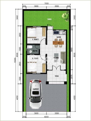 Rumah 2 KT 1 KM Fasilitas Gym di Moyudan, Sleman Rumah 2 KT 1 KM Fasilitas Gym di Moyudan, Sleman