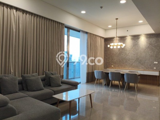 Hunian Apartemen High-Class untuk Dijual di Jakarta Selatan dengan 3 BR & 3 Kamar Mandi Hunian Apartemen High-Class untuk Dijual di Jakarta Selatan dengan 3 BR & 3 Kamar Mandi