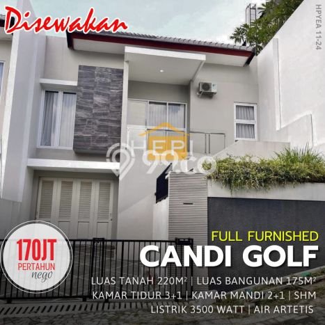 Disewakan Rumah Murah di Candi Golf Semarang Punya 3 Kamar Tidur Disewakan Rumah Murah di Candi Golf Semarang Punya 3 Kamar Tidur