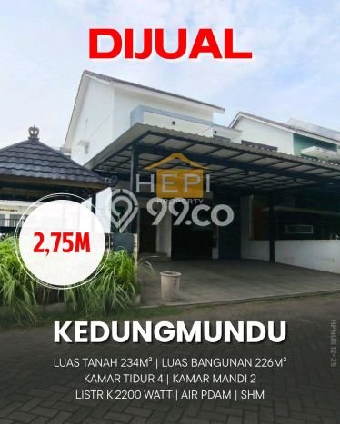 Rumah Mewah Dijual LT 234m2 di Semarang Barat, Semarang Rumah Mewah Dijual LT 234m2 di Semarang Barat, Semarang