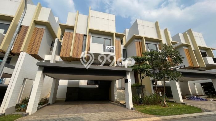 For Sale! Luxury House LT 144m2 Desain Elegan di BSD City For Sale! Luxury House LT 144m2 Desain Elegan di BSD City