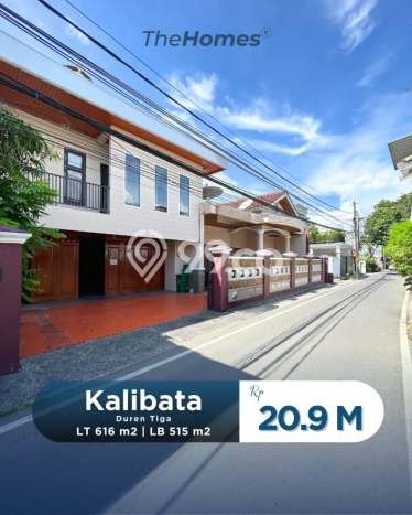 For Sale! Luxury House LT 616m2 Desain Elegan di Kalibata For Sale! Luxury House LT 616m2 Desain Elegan di Kalibata
