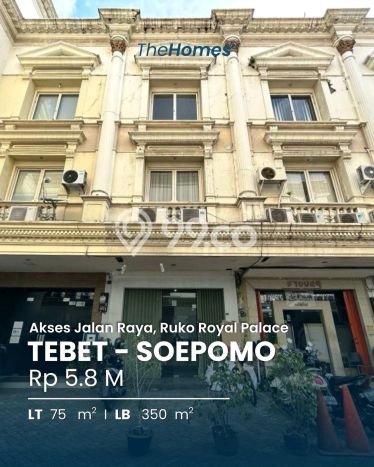 LOKASI PREMIUM! Ruko Kawasan Tebet, Luas 350m2m², Jalan Utama, Kawasan Bisnis LOKASI PREMIUM! Ruko Kawasan Tebet, Luas 350m2m², Jalan Utama, Kawasan Bisnis