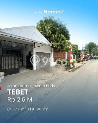 Hunian Eksklusif Dijual LT 125m2 di Tebet, Jakarta Selatan Hunian Eksklusif Dijual LT 125m2 di Tebet, Jakarta Selatan