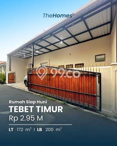 Hunian Eksklusif Dijual LT 172m2 di Tebet, Jakarta Selatan Hunian Eksklusif Dijual LT 172m2 di Tebet, Jakarta Selatan