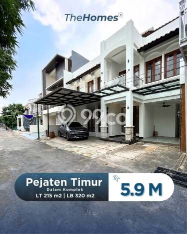 Rumah Mewah LB 320m2 Siap Huni Desain Elegan di Pejaten, Jakarta Selatan Rumah Mewah LB 320m2 Siap Huni Desain Elegan di Pejaten, Jakarta Selatan