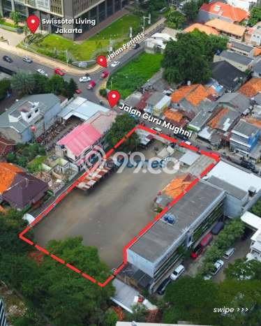 Tanah Dijual di Jakarta Selatan Seluas 1800m2 Strategis Tanah Dijual di Jakarta Selatan Seluas 1800m2 Strategis