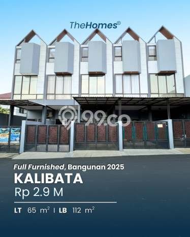Ready to Use! Premium House LT 65m2 Desain Modern di Kalibata Ready to Use! Premium House LT 65m2 Desain Modern di Kalibata