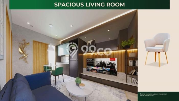 Rumah Strategis Modern Lb 42m2 di Kemang, Bogor Rumah Strategis Modern Lb 42m2 di Kemang, Bogor