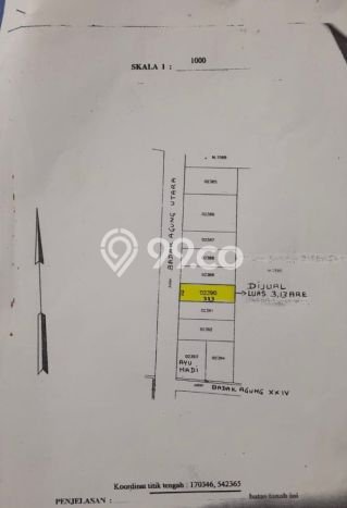 Dijual Tanah di Denpasar, Luas 313m2 SHM Dijual Tanah di Denpasar, Luas 313m2 SHM