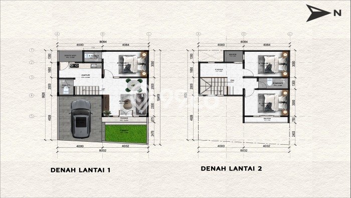 Rumah Modern 3 KT LT 81m2 di Padangsambian Rumah Modern 3 KT LT 81m2 di Padangsambian