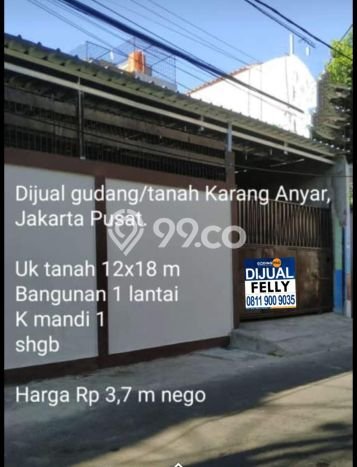 Paling Diincar! Gudang Dijual di Karang Anyar Harga Kompetitif Paling Diincar! Gudang Dijual di Karang Anyar Harga Kompetitif