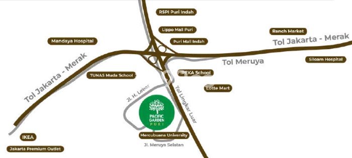 For Sale! Luxury House LT 66m2 Desain Modern di Villa Meruya For Sale! Luxury House LT 66m2 Desain Modern di Villa Meruya