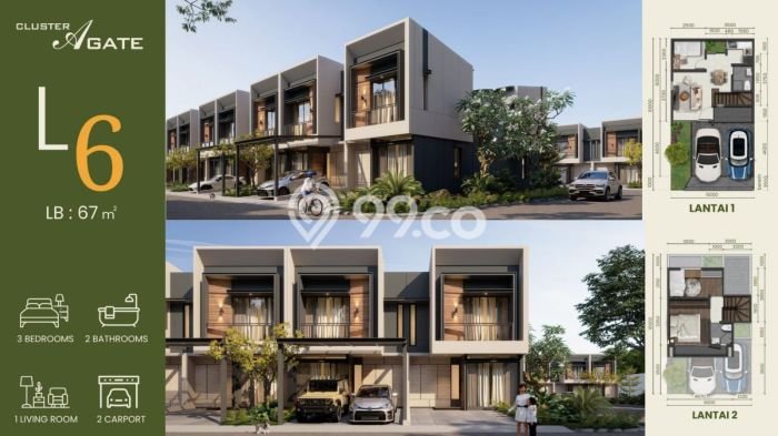Hunian Cantik Minimalis Lb 40m2 di Legok, Tangerang Hunian Cantik Minimalis Lb 40m2 di Legok, Tangerang