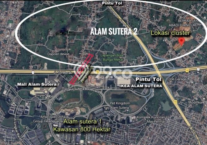 For Sale Hunian Rumah Nyaman 2 KT di Alam Sutera, Tangerang For Sale Hunian Rumah Nyaman 2 KT di Alam Sutera, Tangerang
