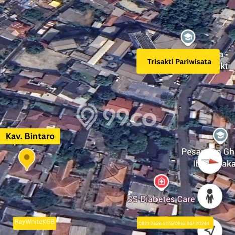 Dijual Tanah Lokasi Bintaro, Jakarta Selatan Seluas 200m2 Dijual Tanah Lokasi Bintaro, Jakarta Selatan Seluas 200m2