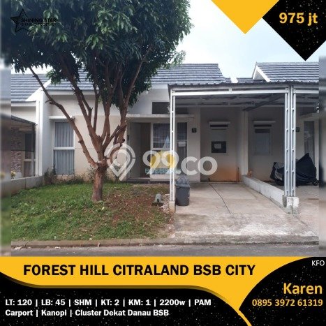 Rumah Modern 2 KT di BSB City Semarang Unfurnished Rumah Modern 2 KT di BSB City Semarang Unfurnished