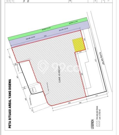 Tanah Kavling Disewakan di Sunter dengan Luas 5400m2 Tanah Kavling Disewakan di Sunter dengan Luas 5400m2