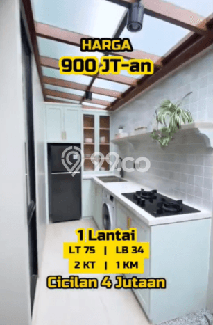 Dijual Hunian Rumah Nyaman 2 KT di Bekasi, Bekasi Dijual Hunian Rumah Nyaman 2 KT di Bekasi, Bekasi